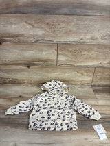 NEW Grayson Mini Leopard Print Pull Over Sweater White sz 18m
