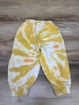 Disney Store Mickey Mouse A New Point Of View Tie-Dye Joggers Yellow sz 2T