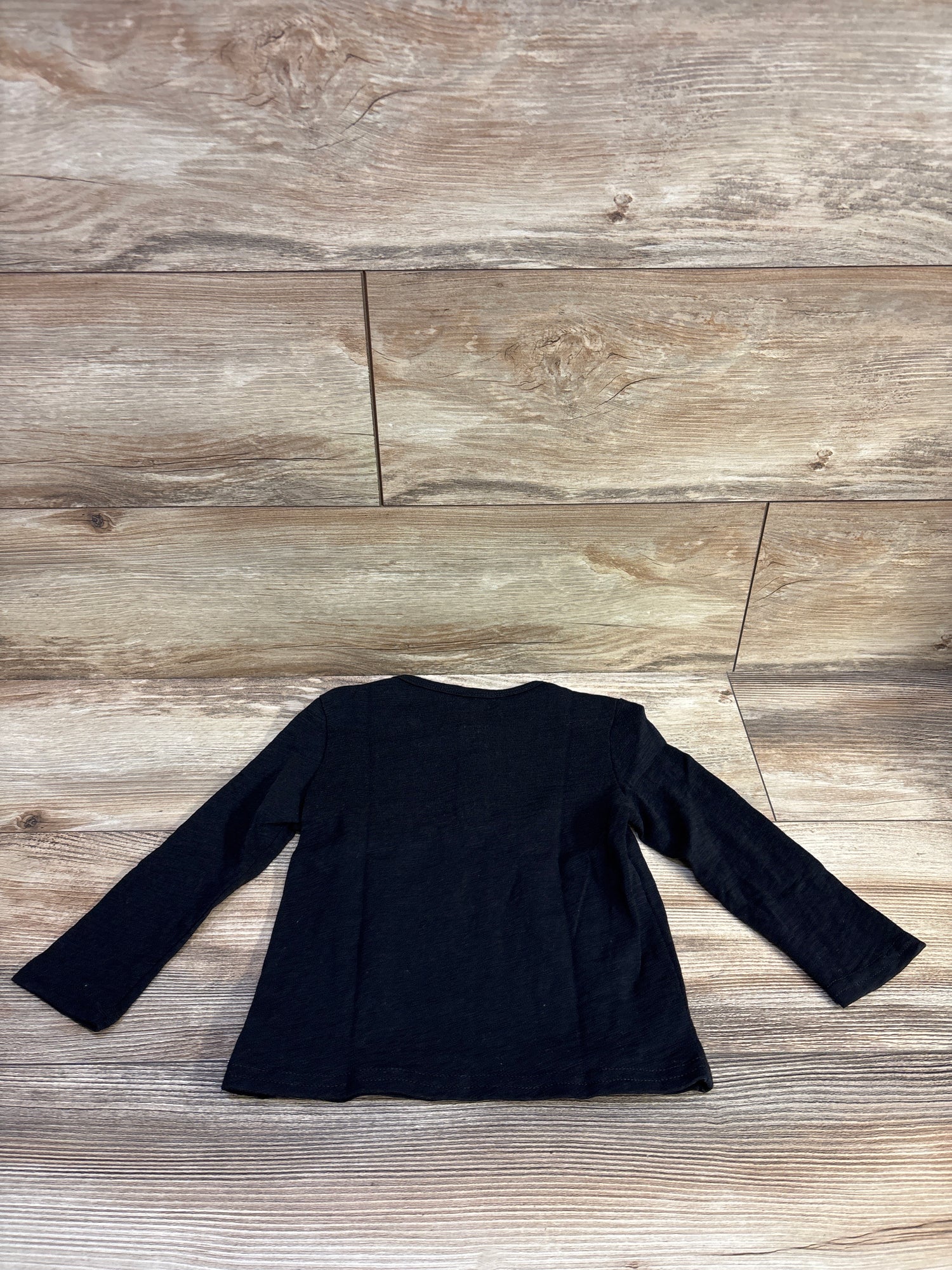Shein Henley Shirt Black sz 3T