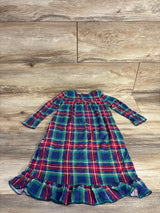 Sweet Bamboo Tartan Boho Dress Blue sz 3T