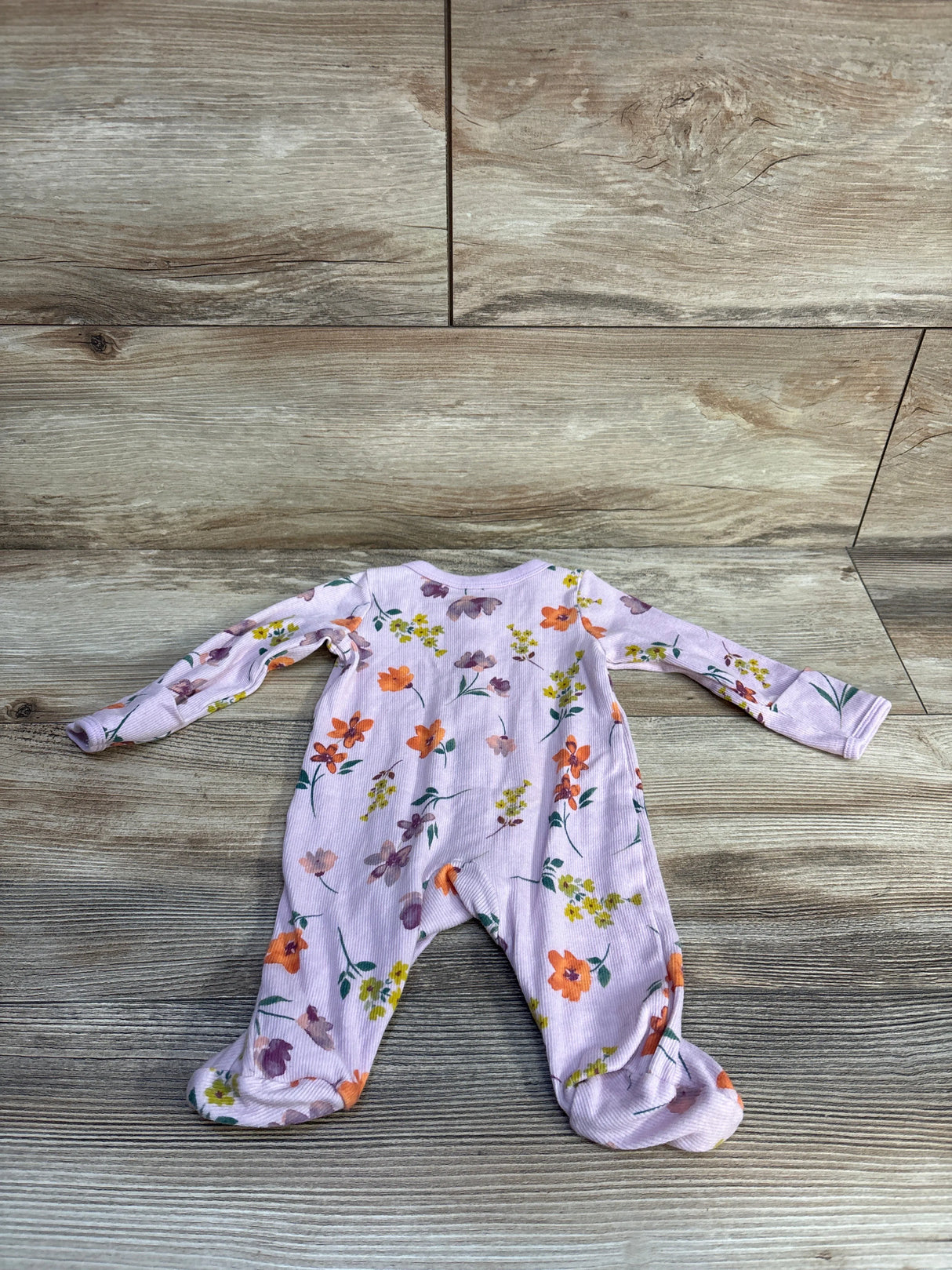 Carter's Floral Sleeper Purple sz Newborn - Me n Mommy To Be