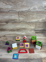 Magformers Rainbow Magnetic Tiles - 92ct.