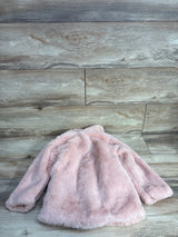 J For Justify Faux Fur Coat Pink sz 3T