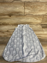 BaeBae Goods Arow Print Sleep Sack Grey sz 0-6m