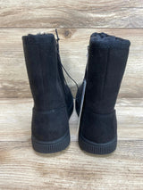 NEW Cat & Jack Holland Shearling Style Boots Black Sz 13c