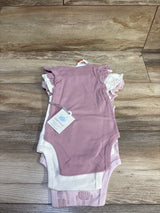 NEW Cloud Island 3pk Sleeveless Bodysuits Pink sz 6-9m