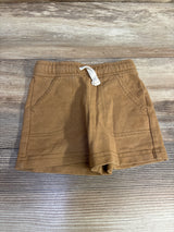 Cat & Jack Drawstring Shorts Brown sz 12m