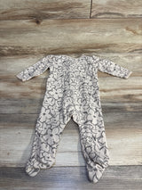 Carter's Thermal Floral Sleeper Beige sz 6m