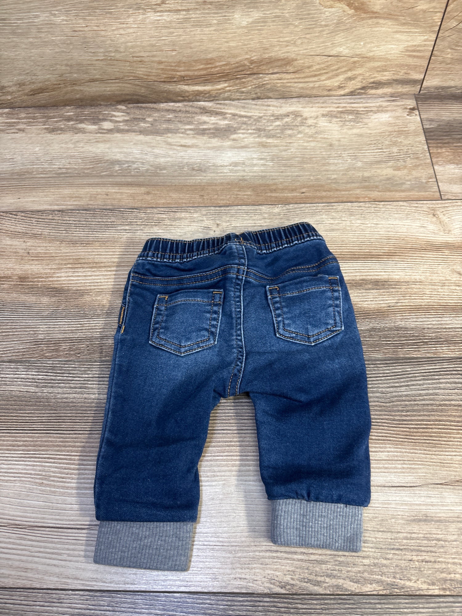 Cat & Jack Drawstring Jeans Blue sz 0-3m