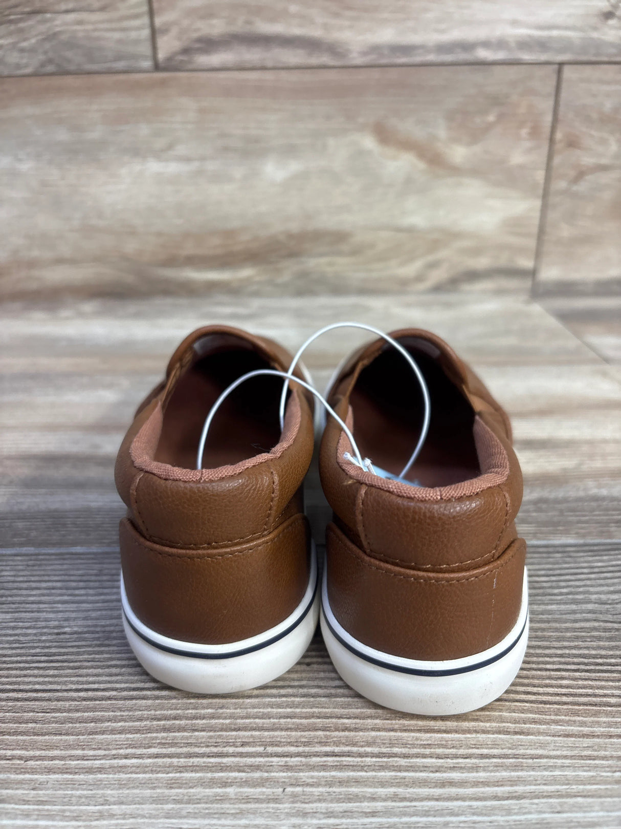 NEW Cat & Jack Enzo Slip-On Sneakers Brown sz 2Y