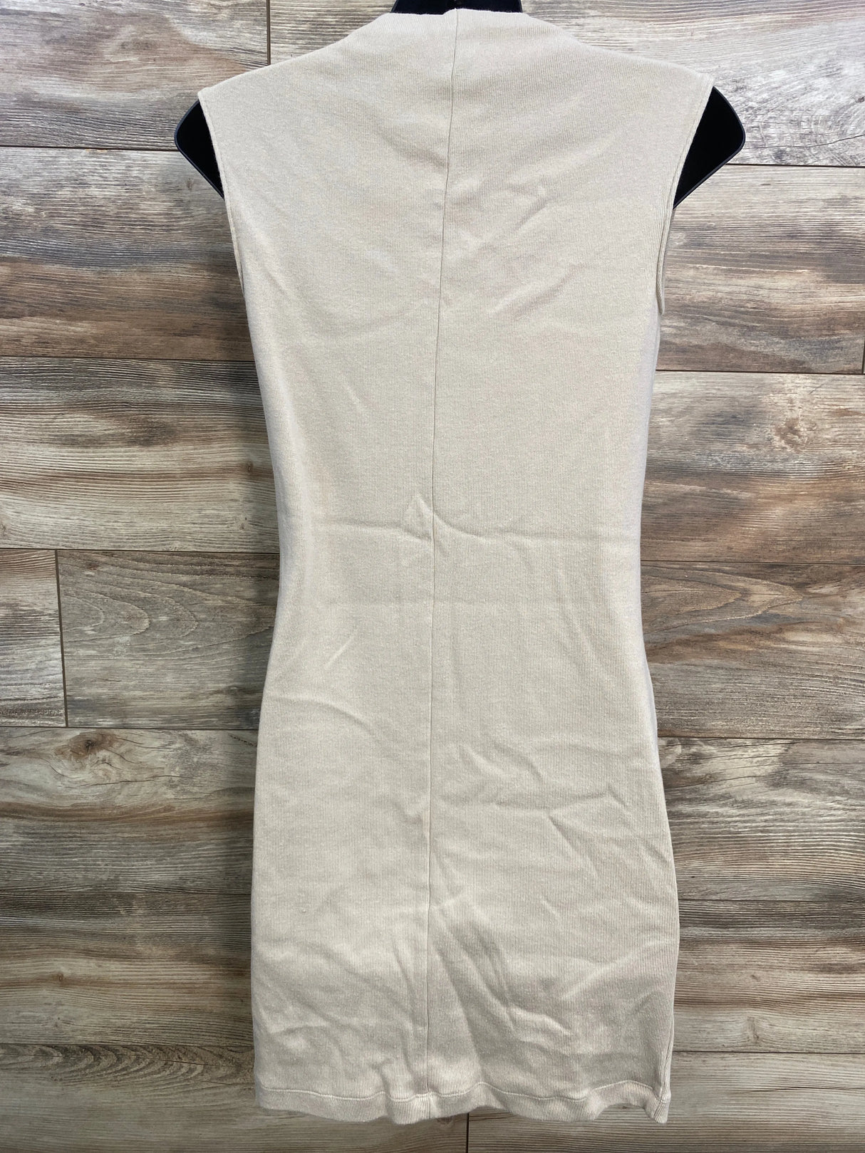 Old Navy Mock-Neck Mid Dress Tan sz Small