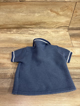 Oshkosh Knit Polo Shirt Blue sz 6m