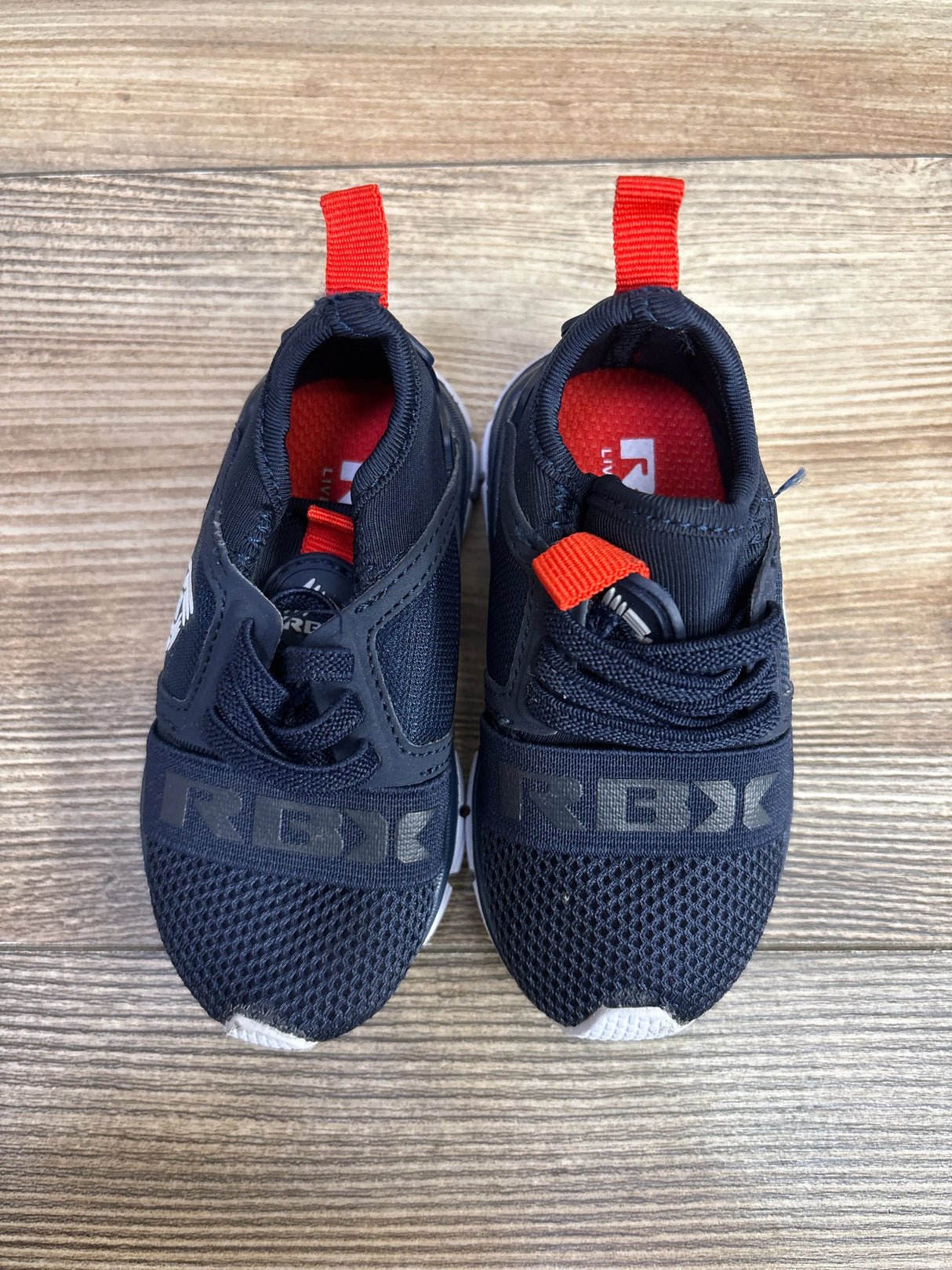 RBX Knitted Lace-Up Sneakers Navy sz 5c