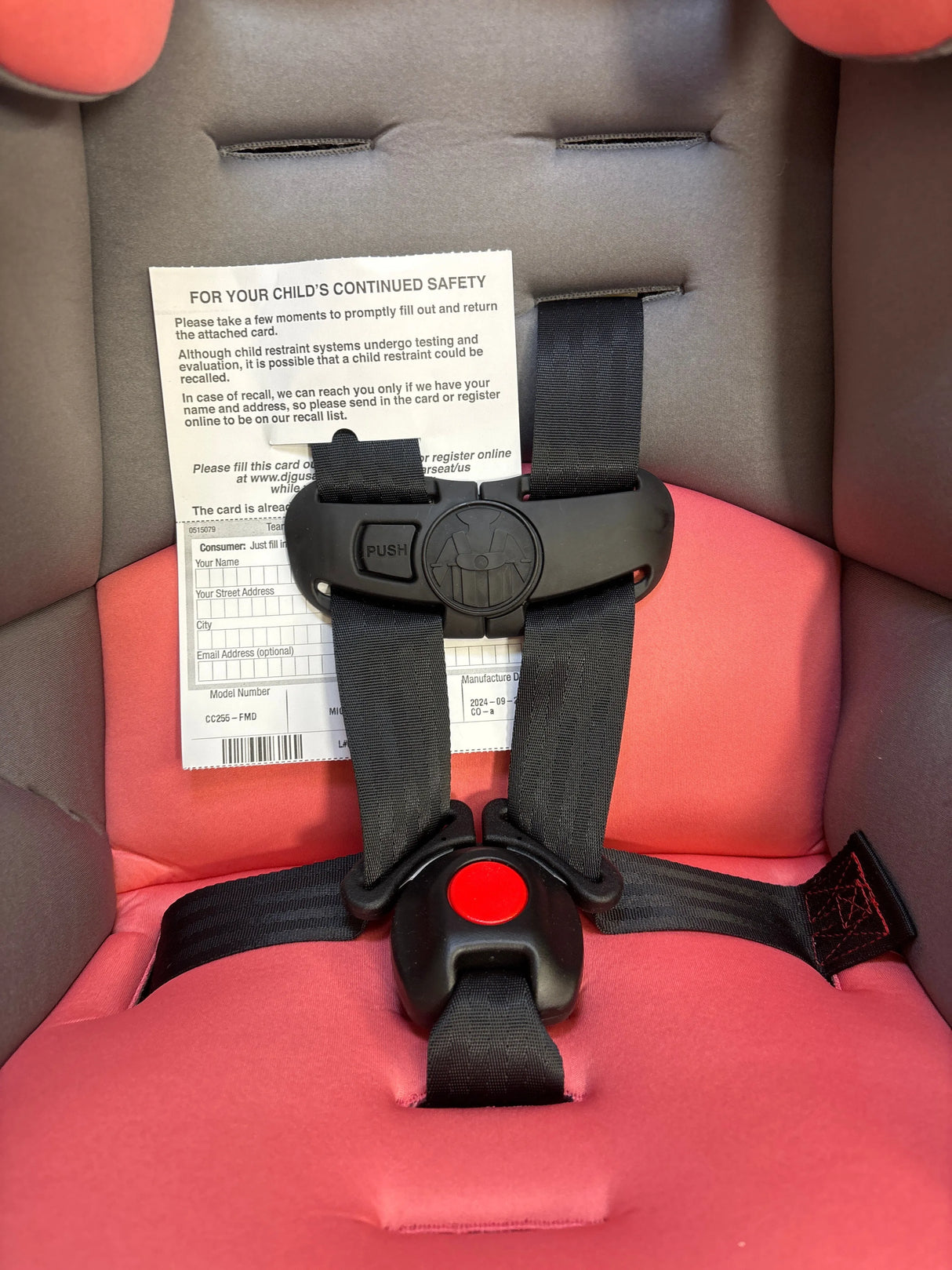 NEW Cosco Kids MightyFit LX Convertible Car Seat, Canyon 5-65lbs