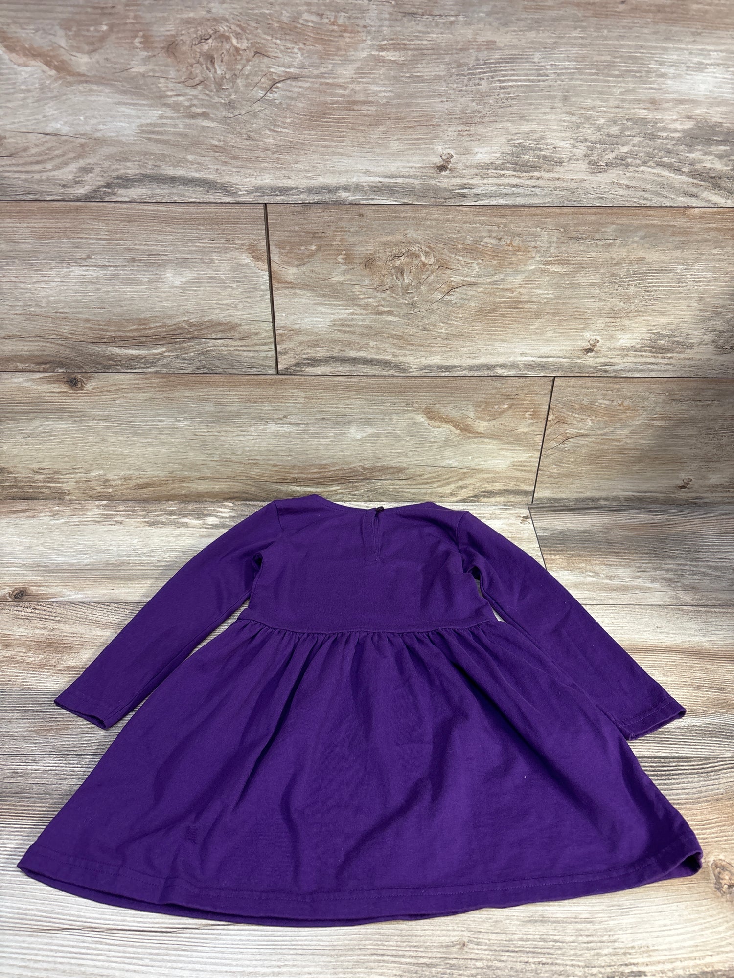Primary Long Sleeve Pocket Dress Purple sz 3T