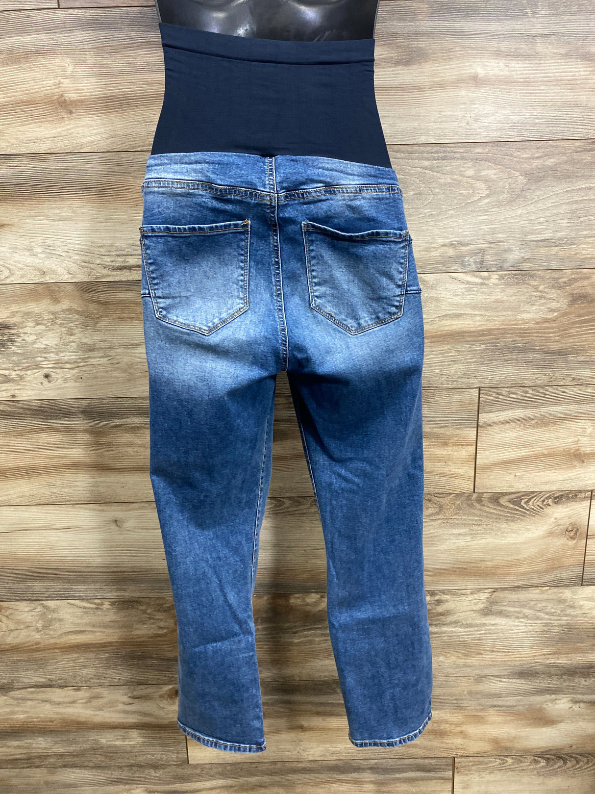 S.O.N.G Full Panel Denim Maternity Jeans Blue sz Medium