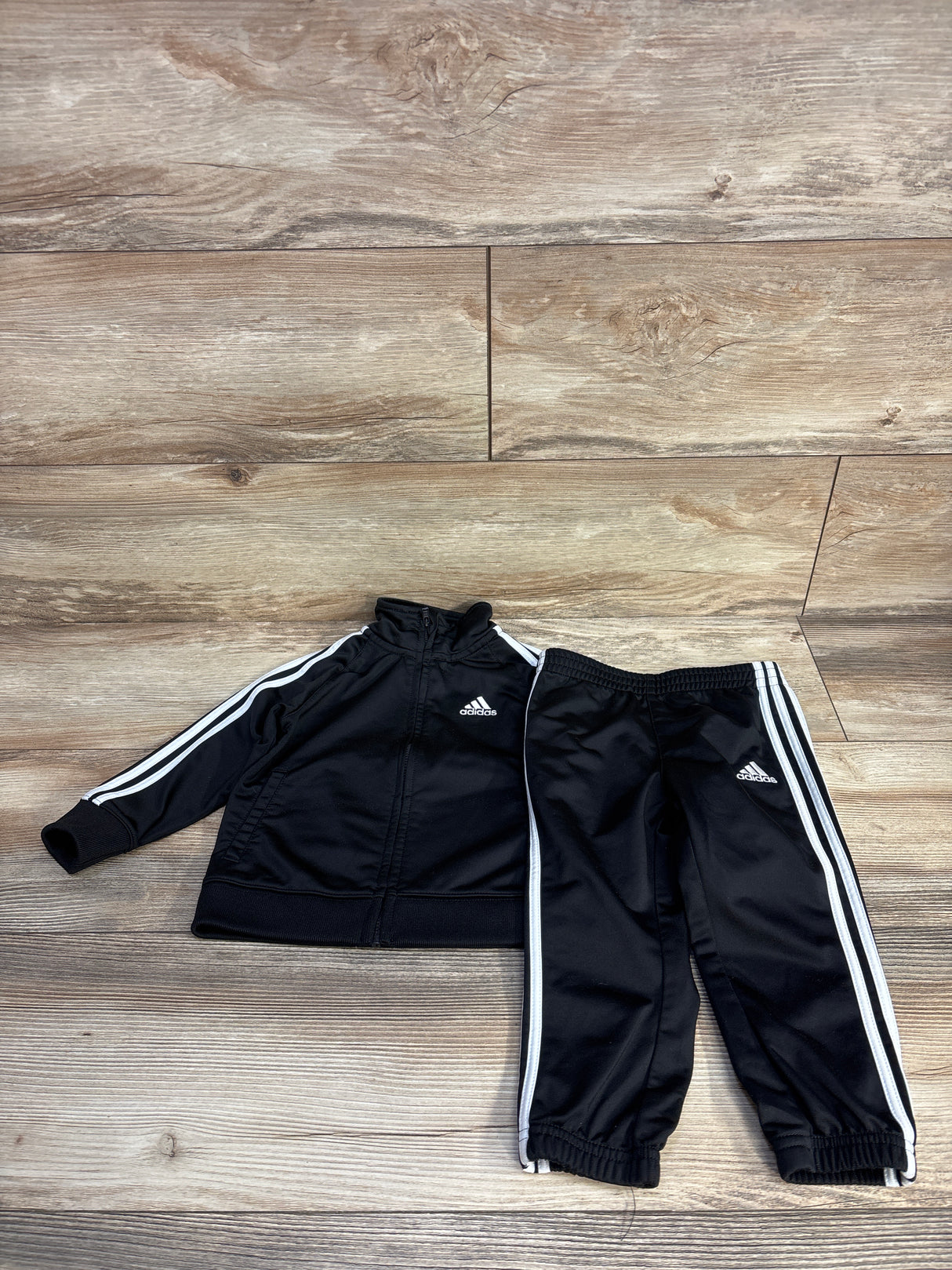 Adidas Tracksuit 2pc Set Black sz 18m