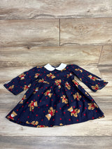 Bear Print Dress Navy sz 3T