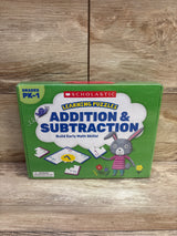 NEW Scholastic Learning Puzzles: Addition & Subtraction