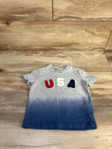 Oshkosh USA Shirt Grey sz 9m
