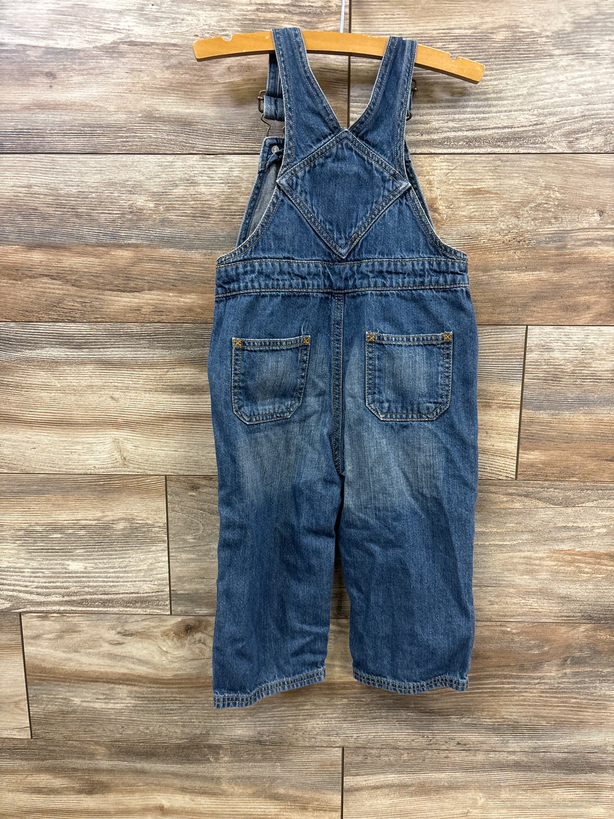 Gymboree Denim Puppy Overalls Blue sz 2T