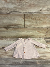 1+ In The Family Brigitte Ruffle Loong Sleeve Top Pink sz 6m