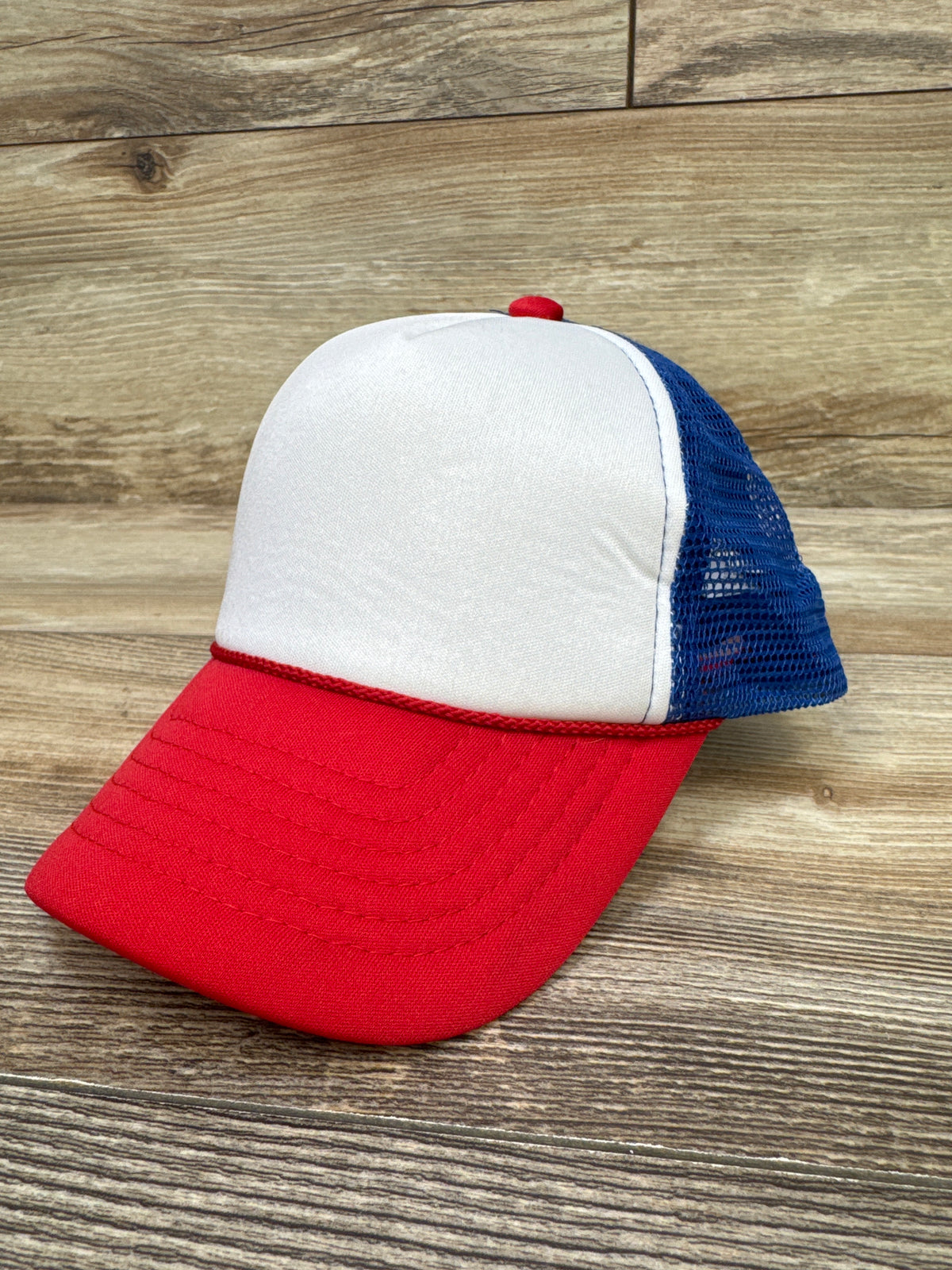 Dalix Mesh Baseball Cap Red/Blue/White sz 6m-2T