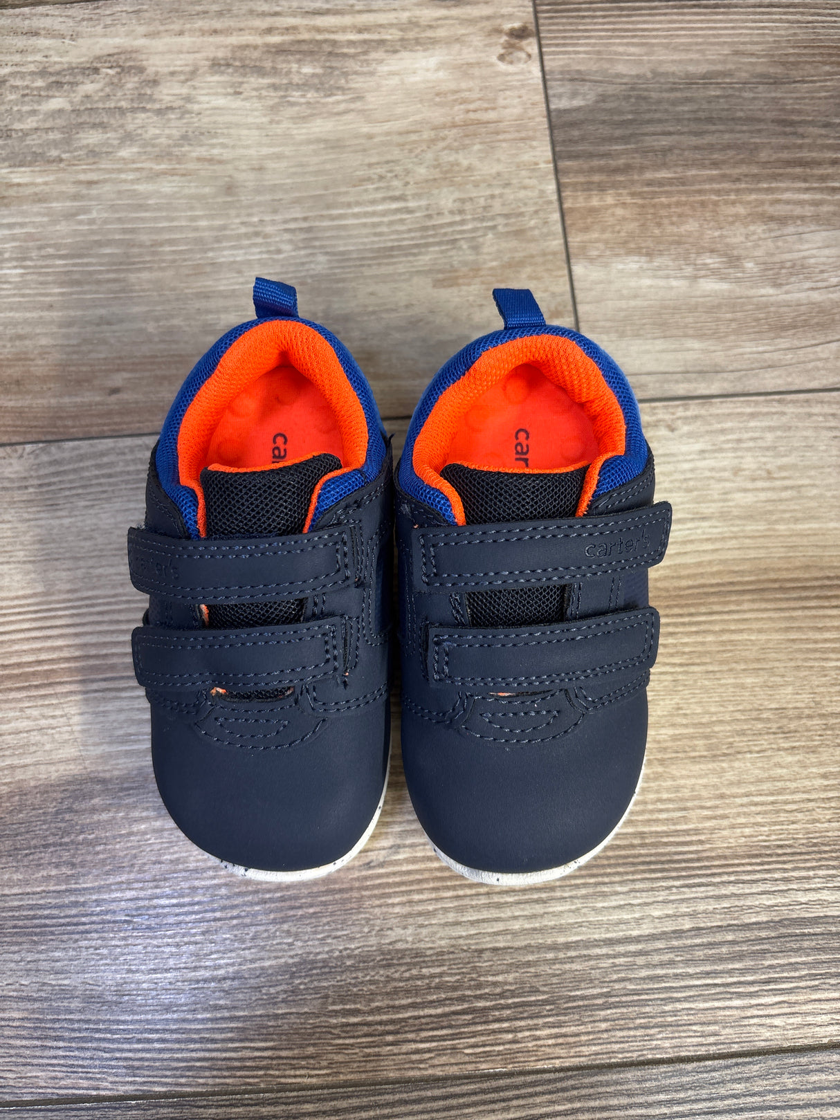 Carter's Every Step First Walker Sneakers Navy sz 5.5c