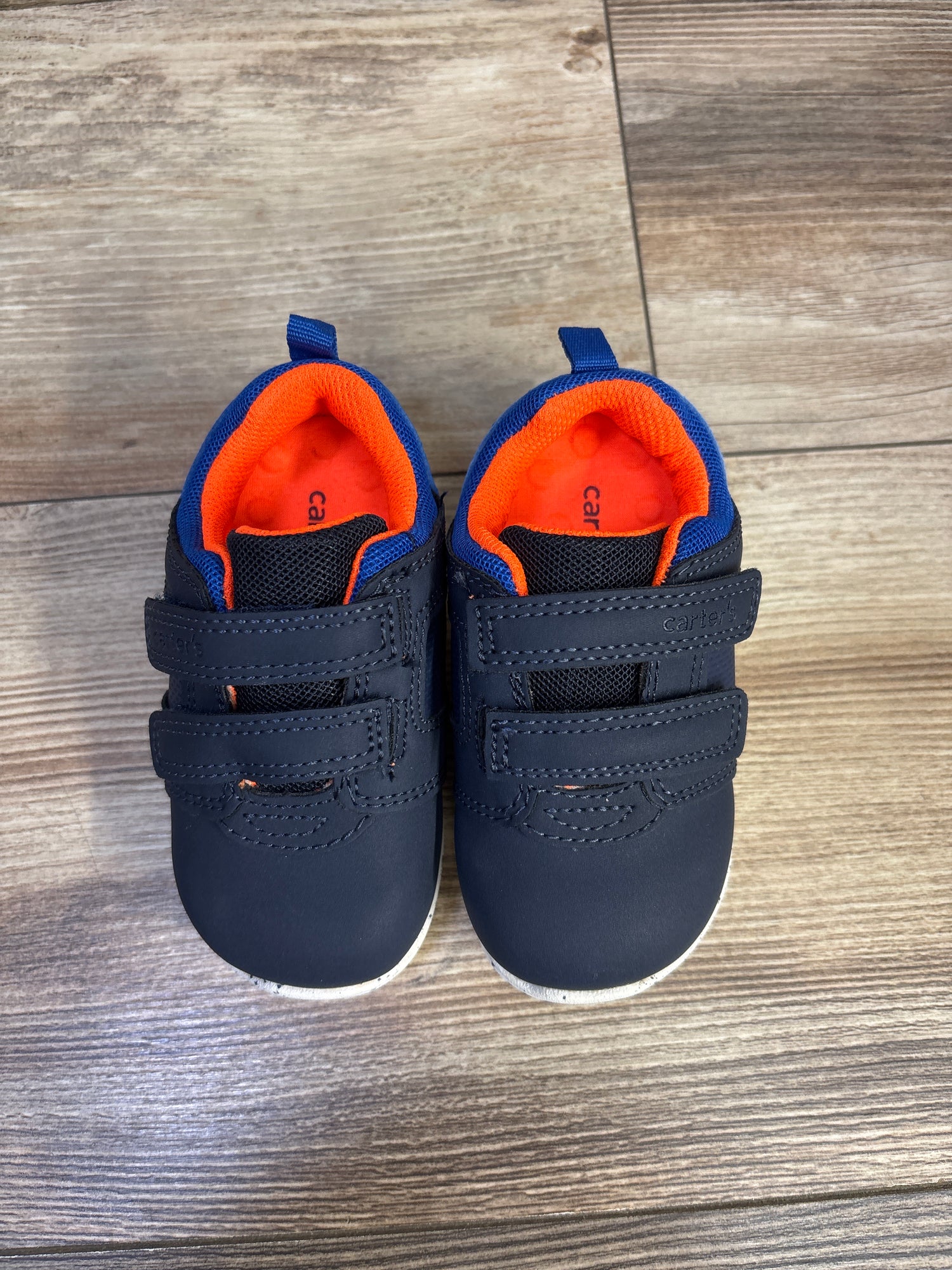Carter's Every Step First Walker Sneakers Navy sz 5.5c