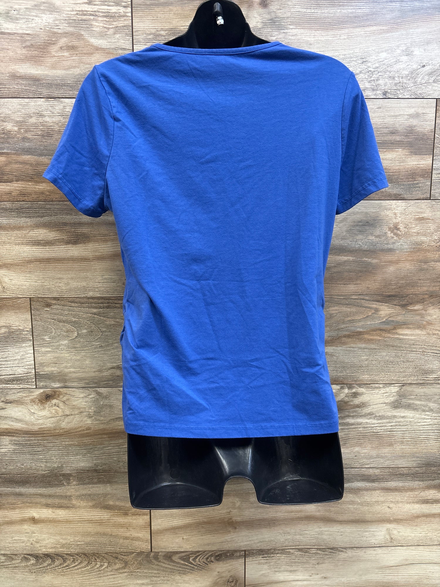 Shein Maternity Ruched Shirt Blue sz XL