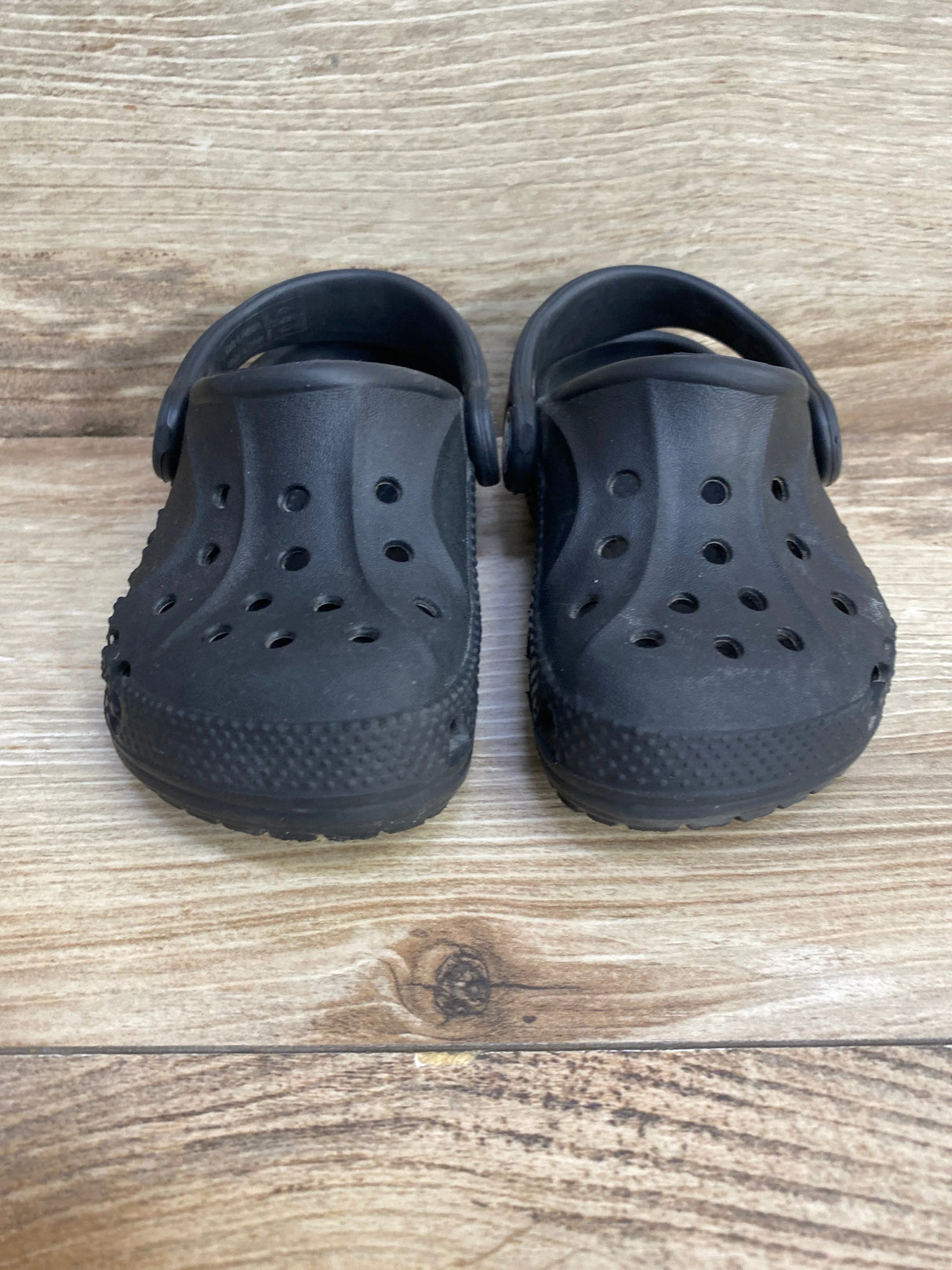 Crocs Toddler Baya Clog Black Sz 7c