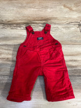Oshkosh Corduroy Overalls Red sz 3m