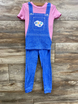 Ms Rachel 2pc Pajama Set Pink sz 5T