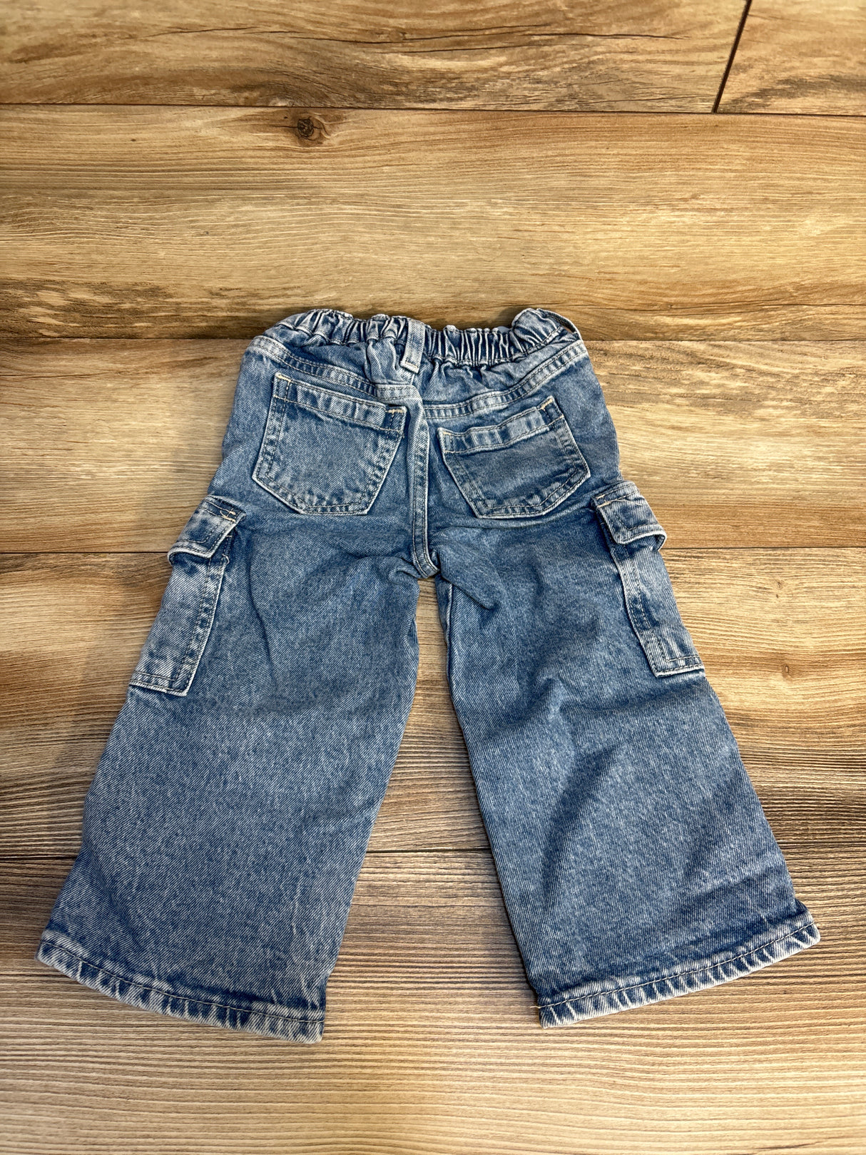 Gap Denim Cargo Jeans Light Blue sz 2T