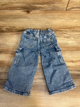 Gap Denim Cargo Jeans Light Blue sz 2T