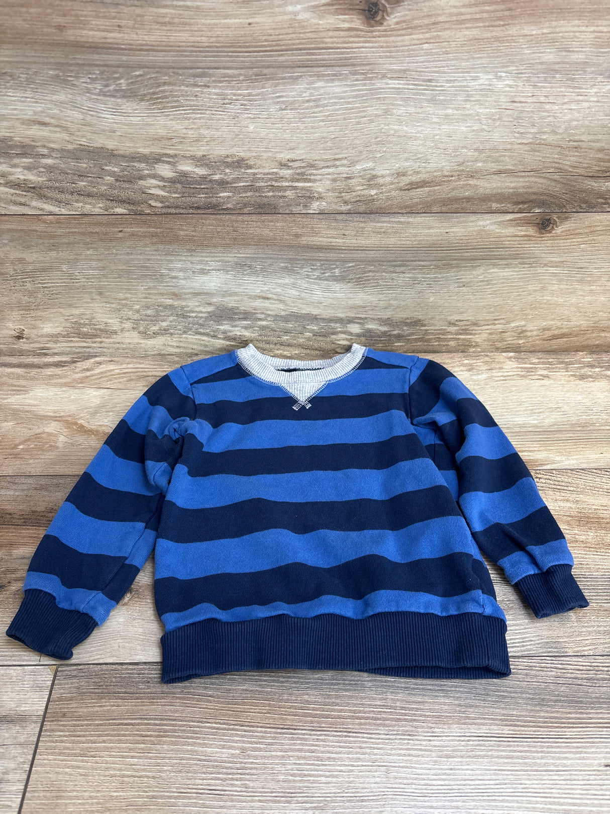 Carter's Striped Pull Over Sweater Blue sz 4T