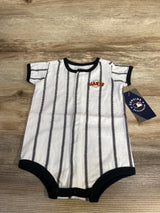 NEW MLB San Francisco Giants Pinstripe Power Hitter Romper sz 3/6m