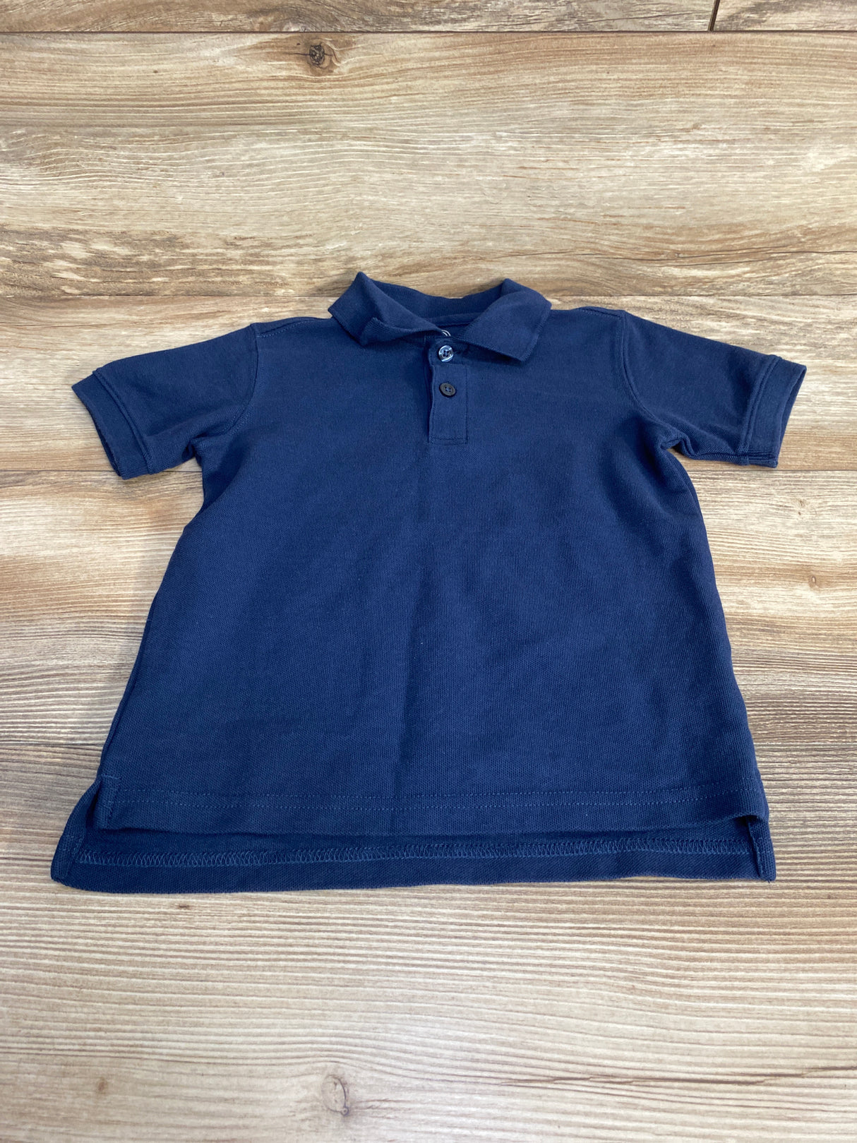 Wonder Nation Polo Shirt Navy sz 4T