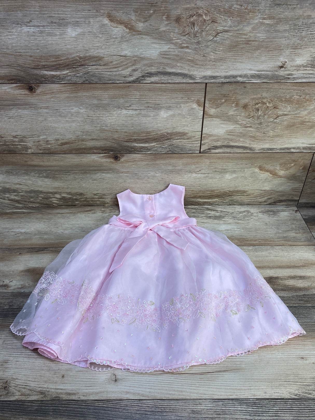 La Princess Embroidered Dress Pink sz 2T