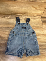 Oshkosh Denim Shortalls Blue sz 6m