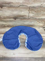 Boppy Pillow Blue Safari Cover