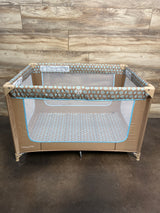 Dream on Me Zodiak Play Yard, Coffee/Blue