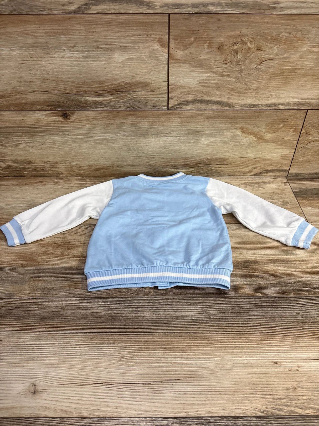 Shein Varsity Jacket Baby Blue sz 18-24m