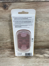 NEW Medela Baby Soft Silicone Pacifier - Pink/Transparent 6-18 Months 2pk