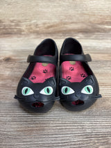Mini Melissa Ultragirl II Cat Jelly Flats Black sz 7c