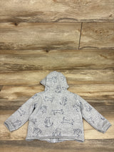 Carter's Full Zip Jacket Grey sz 18m