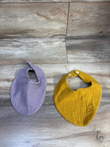 Muslin Bandana Bibs 2pk