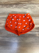 Hanna Andersson French Terry Dolphin Vent Shorts Orange sz 2T