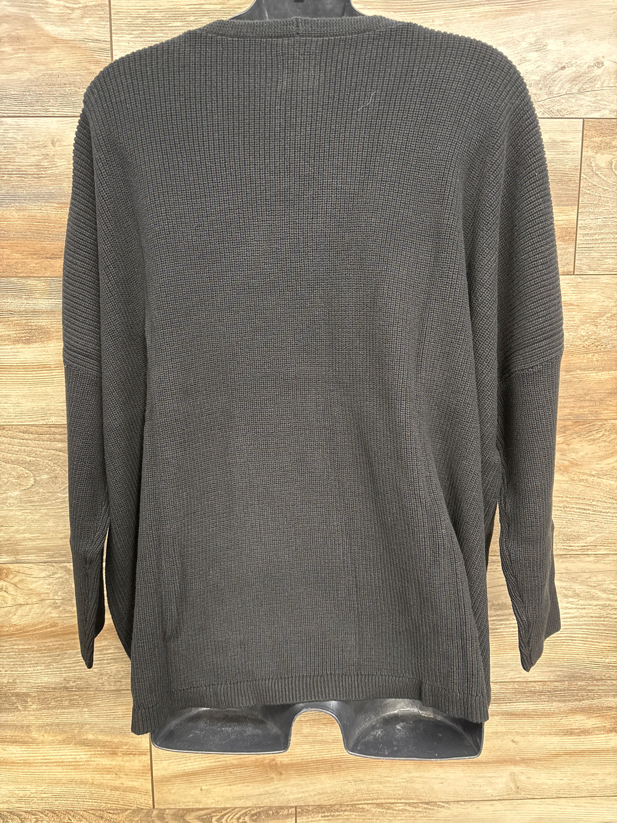 NWOT Gap Maternity V-Neck Sweater in True Black sz Large