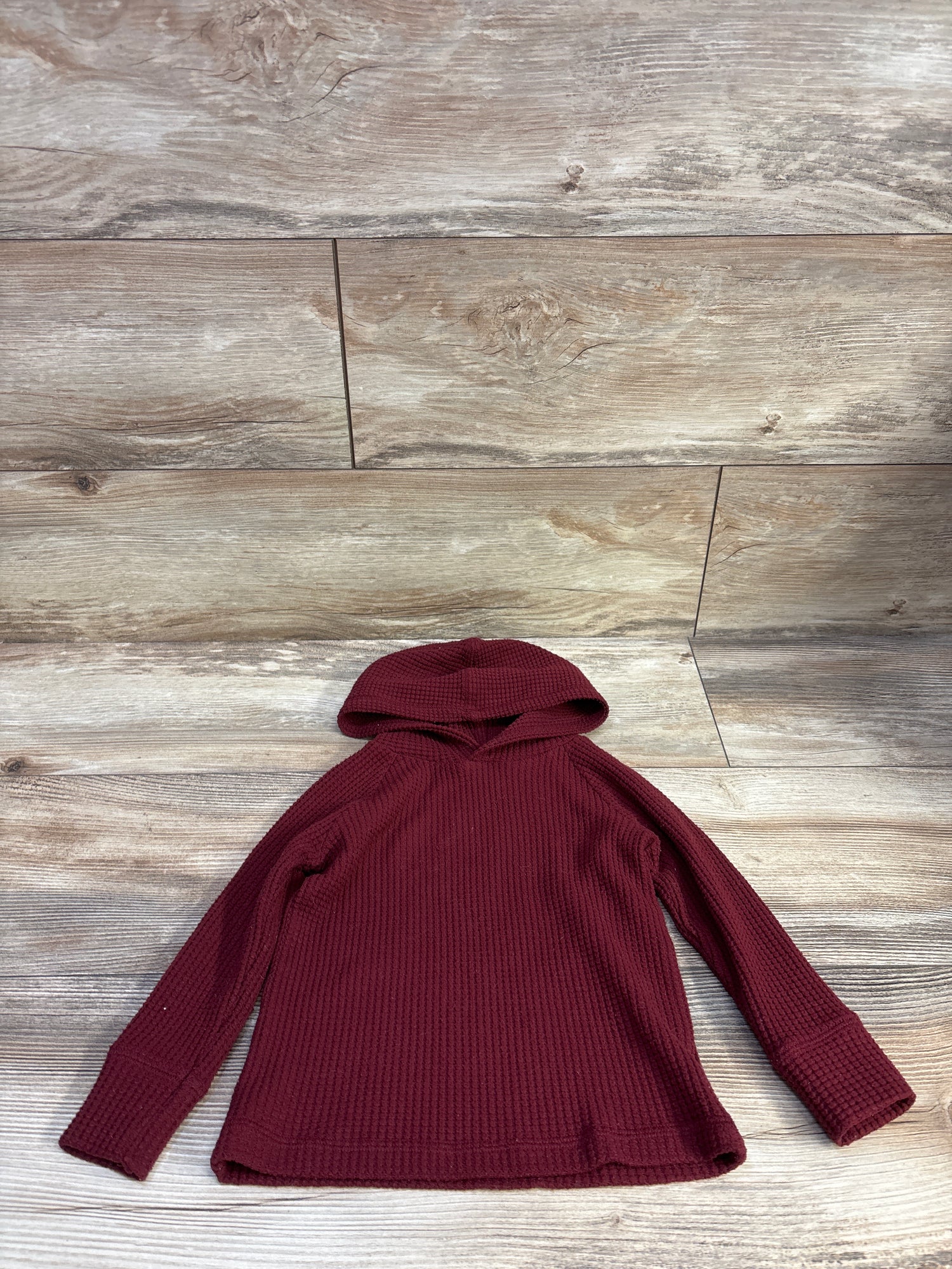 Jumping Beans Hooded Knit Shirt Red sz 2T